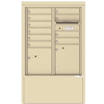 10 Tenant Doors with 2 Parcel Lockers and Outgoing Mail Compartment - 4C Depot versatile™ - Model 4CADD-10-D