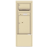 1 Tenant Door with Parcel Locker and Outgoing Mail Compartment - 4C Depot versatile™ - Model 4CADS-01-D
