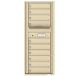 10 Tenant Doors and Outgoing Mail Compartment - 4C Recessed Mount versatile™ - Model 4C12S-10