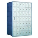 41 Tenant Doors with 1 Master Door - 1600 Series Front Loading, Recess-Mounted Private Delivery Mailboxes - Model 160076A