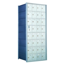 31 Tenant Doors with 1 Master Door - 1600 Series Front Loading, Recess-Mounted Private Delivery Mailboxes - Model 160084A