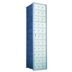32 Tenant Doors with 1 Master Door - 1600 Series Front Loading, Recess-Mounted Private Delivery Mailboxes - Model 1600113A