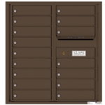 Florence robust versatile™ 4C mailbox with 9 door / 9 doors line was developed with a simple to use a modular system that provides a very flexible solution for your individual project needs - taking the guesswork out of meeting the necessary USPS requirements and/or ADA Fair Housing requirements, too. Standard pre-configured options are available for simple installations, or custom-build a solution from a base unit to make your centralized mail center stand out from the rest. Available in three mounting types, this indoor/outdoor solution can effectively replace an outdated mailbox installation or be designed for any new construction project.