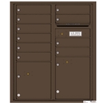 Florence robust versatile™ 4C mailbox with 10 door / 10 doors line was developed with a simple to use a modular system that provides a very flexible solution for your individual project needs - taking the guesswork out of meeting the necessary USPS requirements and/or ADA Fair Housing requirements, too. Standard pre-configured options are available for simple installations, or custom-build a solution from a base unit to make your centralized mail center stand out from the rest. Available in three mounting types, this indoor/outdoor solution can effectively replace an outdated mailbox installation or be designed for any new construction project.