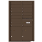 Florence robust versatile™ 4C mailbox with 14 door / 14 doors line was developed with a simple to use a modular system that provides a very flexible solution for your individual project needs - taking the guesswork out of meeting the necessary USPS requirements and/or ADA Fair Housing requirements, too. Standard pre-configured options are available for simple installations, or custom-build a solution from a base unit to make your centralized mail center stand out from the rest. Available in three mounting types, this indoor/outdoor solution can effectively replace an outdated mailbox installation or be designed for any new construction project.