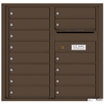 Florence robust versatile™ 4C mailbox with 8 door / 8 doors line was developed with a simple to use a modular system that provides a very flexible solution for your individual project needs - taking the guesswork out of meeting the necessary USPS requirements and/or ADA Fair Housing requirements, too. Standard pre-configured options are available for simple installations, or custom-build a solution from a base unit to make your centralized mail center stand out from the rest. Available in three mounting types, this indoor/outdoor solution can effectively replace an outdated mailbox installation or be designed for any new construction project.