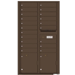 Florence robust versatile™ 4C mailbox with 16 door / 16 doors line was developed with a simple to use a modular system that provides a very flexible solution for your individual project needs - taking the guesswork out of meeting the necessary USPS requirements and/or ADA Fair Housing requirements, too. Standard pre-configured options are available for simple installations, or custom-build a solution from a base unit to make your centralized mail center stand out from the rest. Available in three mounting types, this indoor/outdoor solution can effectively replace an outdated mailbox installation or be designed for any new construction project.