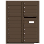 Florence robust versatile™ 4C mailbox with 11 door / 11 doors line was developed with a simple to use a modular system that provides a very flexible solution for your individual project needs - taking the guesswork out of meeting the necessary USPS requirements and/or ADA Fair Housing requirements, too. Standard pre-configured options are available for simple installations, or custom-build a solution from a base unit to make your centralized mail center stand out from the rest. Available in three mounting types, this indoor/outdoor solution can effectively replace an outdated mailbox installation or be designed for any new construction project.