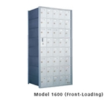 A favorite of University housing managers, these private use replacement horizontal mailboxes are an indoor solution that helps keep your mail area organized. Available in front-loading (1600 series) or rear-loading (1700 series) units, each module provides a lot of compartments in a small space. Since these are private delivery mailboxes, they are not constrained by postal installation regulations and therefore have no minimum or maximum mounting height requirements.