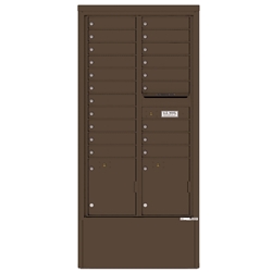 The Depot is a freestanding solution that provides flexibility to install our most popular USPS Approved STD-4C wall-mounted mailboxes in a standalone cabinet. Depots are designed to ensure the selected module is installed at a standard accessible height. Ease of installation also makes the freestanding Depot option a popular choice.