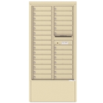 28 Tenant Doors and Outgoing Mail Compartment - 4C Depot versatile™ - Model 4C15D-28-D