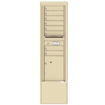 8 Tenant Doors with Parcel Locker and Outgoing Mail Compartment - 4C Depot versatile™ - Model 4C15S-08-D