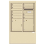 9 Tenant Doors with 2 Parcel Lockers and Outgoing Mail Compartment - 4C Depot versatile™ - Model 4CADD-09-D