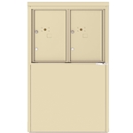 2 Parcel Lockers - 4C Depot versatile™ - Model 4C06D-2P-D