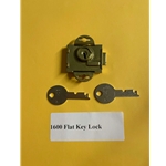 Flat Key Mailbox Replacement Lock 1600