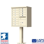 12 Door Pedestal Mailbox
