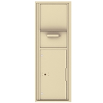 Collection / Drop Box Unit with Pull Down Hopper for Mail Collection - 4C Recessed Mount versatile™ - Model 4C14S-HOP