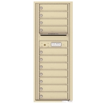 11 Tenant Doors and Outgoing Mail Compartment - 4C Recessed Mount versatile™ - Model 4C13S-11