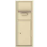 Collection / Drop Box Unit with Pull Down Hopper for Mail Collection - 4C Recessed Mount versatile™ - Model 4C13S-HOP