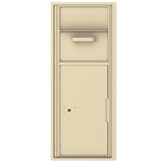 Collection / Drop Box Unit with Pull Down Hopper for Mail Collection - 4C Recessed Mount versatile™ - Model 4C12S-HOP