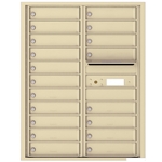 19 Tenant Doors with Outgoing Mail Compartment - 4C Recessed Mount versatile™ - Model 4C11D-19