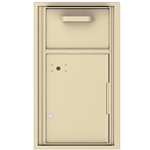 Collection / Drop Box Unit with Pull Down Hopper for Mail Collection - 4C Recessed Mount versatile™ - Model 4C08S-HOP