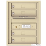 4 Tenant Doors with Outgoing Mail Compartment - 4C Recessed Mount versatile™ - Model 4C06S-04