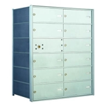 11 Tenant Doors with 1 Master Door - 1400 Series USPS 4B+ Approved Horizontal Replacement Mailbox - Model 140064DA