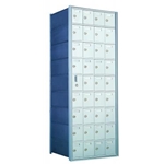 9 Doors High x 4 Doors Wide - Custom 1600 Series Front Loading, Recess-Mounted Private Delivery Mailboxes - Model 160094-SP