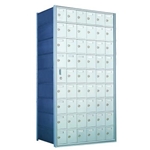 9 Doors High x 6 Doors Wide - Custom 1600 Series Front Loading, Recess-Mounted Private Delivery Mailboxes - Model 160096-SP
