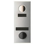 Mechanical Door Chime - Anodized Aluminum - with Name and Number Slots - Model 684101-02