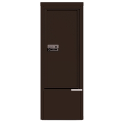 Package Protector™ PORT for Single Family Homes - Carrier Neutral Package Delivery Box in Depot Mount Cabinet - Dark Bronze Color