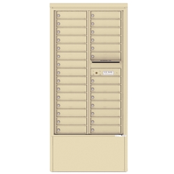 28 Tenant Doors and Outgoing Mail Compartment - 4C Depot versatile™ - Model 4C15D-28-D