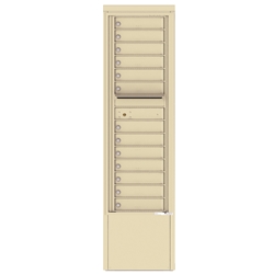 13 Tenant Doors and Outgoing Mail Compartment - 4C Depot versatile™ - Model 4C15S-13-D