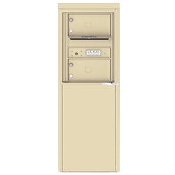 2 Tenant Doors and Outgoing Mail Compartment - 4C Depot versatile™ - Model 4C06S-02-D