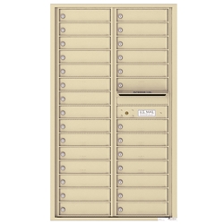 4C Horizontal mailbox 28 Compartment