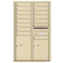 4C Horizontal mailbox 15 Compartment
