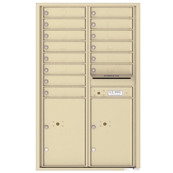 4C Horizontal mailbox 14 Compartment