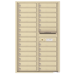 4C Horizontal mailbox 26 Compartment