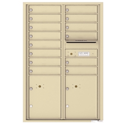 4C Horizontal mailbox 14 Compartment