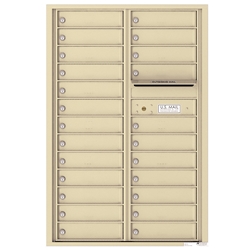 4C Horizontal mailbox 24 Compartment