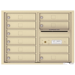 Florence 4C mailboxes are USPS Approved and meet or exceed STD-4C requirements for new construction and major renovations. They are also ideal for private delivery applications. 9 Tenant Doors with Outgoing Mail Compartment - 4C Recessed Mount versatile™ - Model 4C06D-09