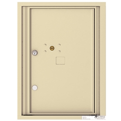 1 Parcel Door / Parcel Locker - 4C Recessed Mount versatile™ - Model 4C06S-1P