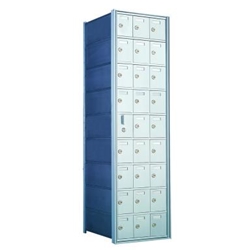 26 Tenant Doors with 1 Master Door - 1600 Series Front Loading, Recess-Mounted Private Delivery Mailboxes - Model 160093A
