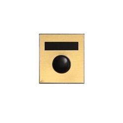 Mechanical Door Chime - Anodized Gold - with Number Slot - Model 687102-02